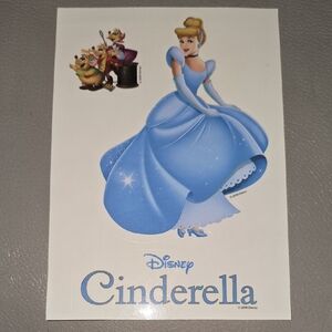 Disney Cinderella Blue Dress Decal Set